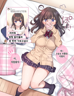 Reply o Mitetara Ecchi na Kibun ni Nacchatta Uraaka JK | 리플을 보고있더니 야한기분이 되버린 뒷계정 JK