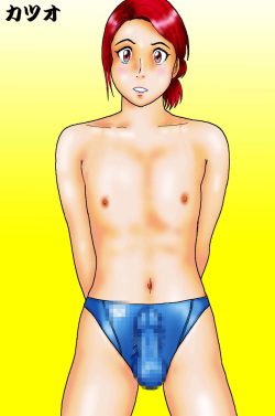 [カツオ私設ギャラリー] ピッチリ競泳パンツ&amp;競泳水着・男子に着用させて××してみました! [DL版] page 5