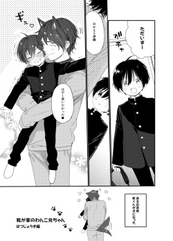 [Sサイズ (しなちく)] 我が家のわんこ兄ちゃん1 page 3