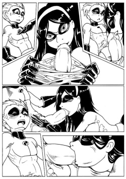 [HallowGazer] Incestibles (The Incredibles) [Spanish] [m2mwk2] [Ongoing] page 9
