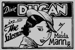 Dixie Dugan in "The Salesman"