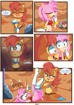 [HearlessSoul/TenshiGarden] Sally &amp; Amy in The Forbidden fruit | En La Fruta Prohibida (Sonic the Hedgehog) [Spanish] [Malorum] page 5