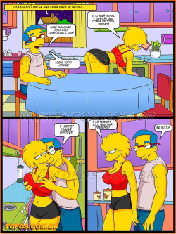 (spanish) Una Sorpresa Diferente [Ver-Comics-Porno.com] Simpsons xxx page 2