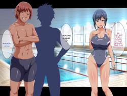 [Motley crew (Arima Kouichi)] Suiren - Kyouei Mizugi no Mama Okasarete Netorareta Kanojo | Swimming Practice - A Story About My Girlfriend Getting Fucked By Another Man While Wearing Her Swimsuit [English] {Doujins.com} page 8