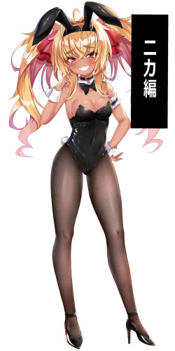 [Rokisonin Koubou (Rokita)] Kasshoku Bunny Girl no Mesugaki o Wakaraseru!! page 2