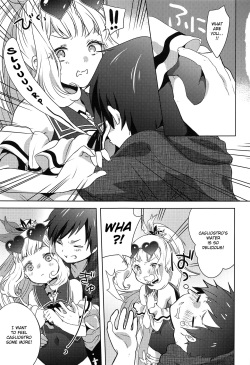 (C96) [cherry*pepper (Yukian)] Gacha o Mawashitara Sekai de Ichiban Kawaii Renkinjutsushi ga SmaPho kara Tobi Detekita | When I pulled the gacha, the world's cutest alchemist came out of my smart phone (Granblue Fantasy) [English] [rudytudysubs] page 8