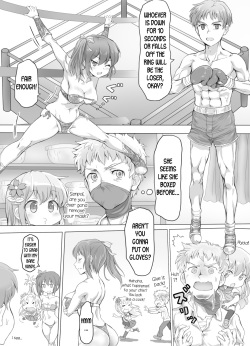 [Mitsunoho] Naburi Tokidoki Shasei zo Ku~tsu!! ~Onna ni Makerutte Donna Kimochidesu ka~ [English] [desudesu] page 9