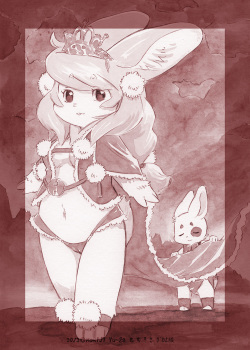 (C81) [Syosyo Yakkyoku (Yu-ga Momiji)] Mochi Usagi Ojou to Boku page 2