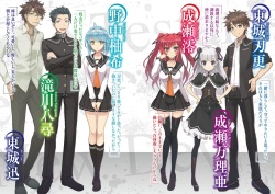 Shinmai Maou no Testament Light Novel Illustrations page 3