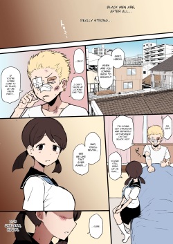 [Terasu MC] Kokujin no Tenkousei NTR ru - Complete [English] [Colorized] [Decensored] page 2