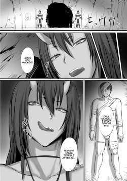 [Moburaibu] Oni ni Haiboku Shita Boukensha ga Rachi Sarete Kozukuri Suru Hanashi | A Story About How An Adventurer Who Was Beaten By An Oni Got Captured To Make Babies [English] [CulturedCommissions] page 3
