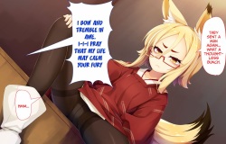 [Gensou Graphics (Ogami Kazuki)] Itazura Loli Kitsune Okitsune-sama no Ero Chouhatsu ga Sugosugite Ore wa Mou Gaman Dekinai! | The Naughty Loli Kitsune-sama's lewd teasing is irresistible! [English] {Bigk40k &amp; CapableScoutMan} page 3