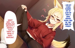 [Gensou Graphics (Ogami Kazuki)] Itazura Loli Kitsune Okitsune-sama no Ero Chouhatsu ga Sugosugite Ore wa Mou Gaman Dekinai! | The Naughty Loli Kitsune-sama's lewd teasing is irresistible! [English] {Bigk40k &amp; CapableScoutMan} page 4