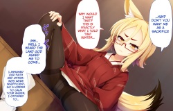 [Gensou Graphics (Ogami Kazuki)] Itazura Loli Kitsune Okitsune-sama no Ero Chouhatsu ga Sugosugite Ore wa Mou Gaman Dekinai! | The Naughty Loli Kitsune-sama's lewd teasing is irresistible! [English] {Bigk40k &amp; CapableScoutMan} page 5
